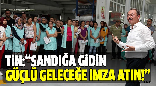 TİN’DEN VATANDAŞLARA ÇAĞRI: