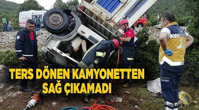 UÇURUMDAN YUVARLANDI