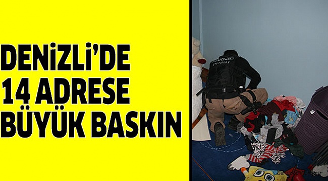 UYUŞTURUCU VE SİLAH SATICILARINA ŞOK OPERASYON