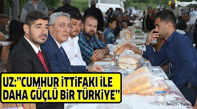 UZ,ÇAMELİLİ VATANDAŞLARLA BULUŞTU