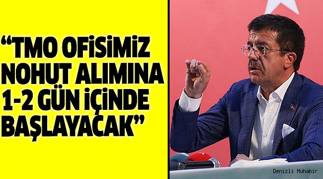 ZEYBEKCİ’DEN NOHUT ÜRETİCİLERİNE MÜJDE!