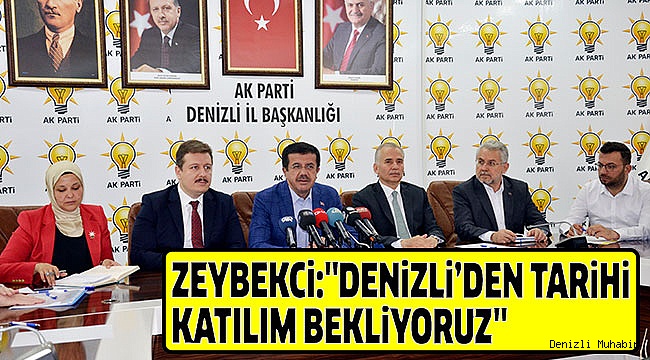 ZEYBEKCİ, ERDOĞAN’IN PROGRAMINI AÇIKLADI