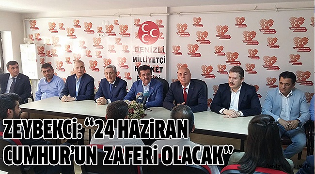 ZEYBEKCİ,MHP TEŞKİLATINI ZİYARET ETTİ