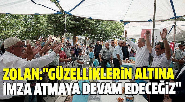ZOLAN ÇARDAK VE BOZKURTLULARLA BULUŞTU