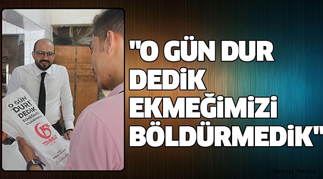 15 TEMMUZ İÇİN 150 BİN EKMEK AMBALAJI