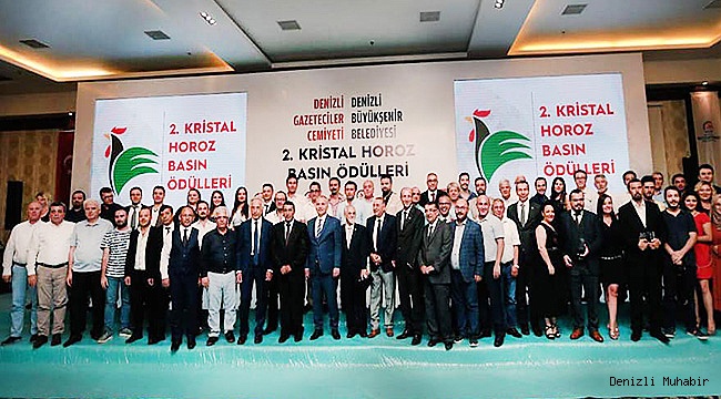 2. KRİSTAL HOROZ BASIN ÖDÜLLERİ SAHİPLERİNİ BULDU