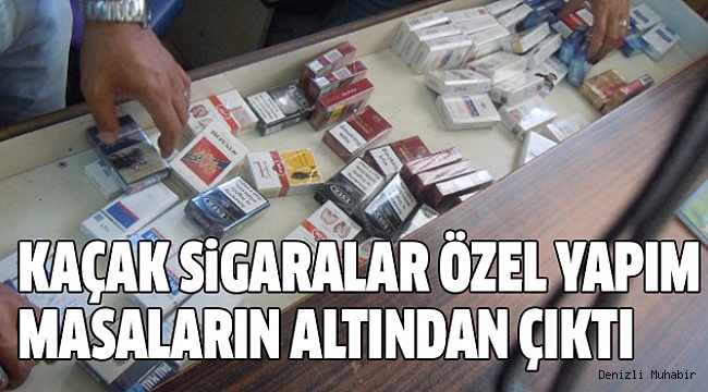 370 PAKET KAÇAK SİGARA ELE GEÇİRDİ