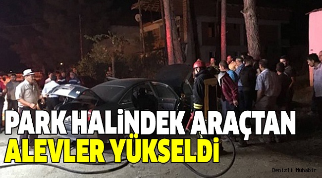 ARACIN ÖN KISMINDA MADDİ HASAR OLUŞTU