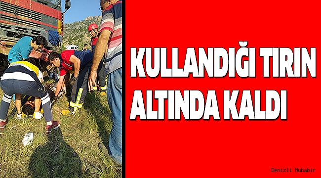ARACIN YAN CAMINDAN DÜŞTÜ