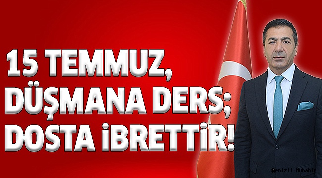 BAŞKAN ERDOĞAN 15 TEMMUZ MESAJI