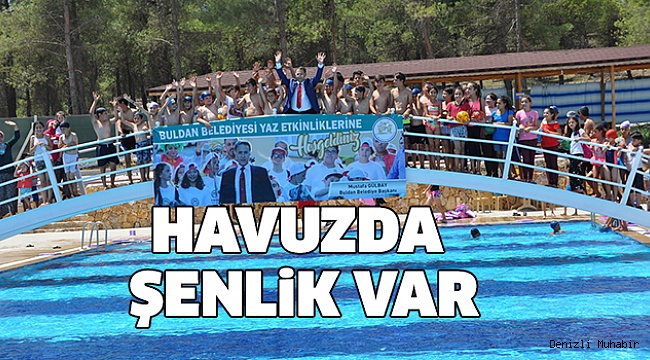 BULDAN BELEDİYESİ’NDEN ÇOCUKLARA YÜZME KURSU
