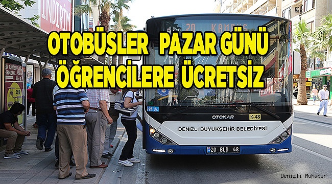 Büyükşehir otobüsleri KPSS’ ye gireceklere ücretsiz
