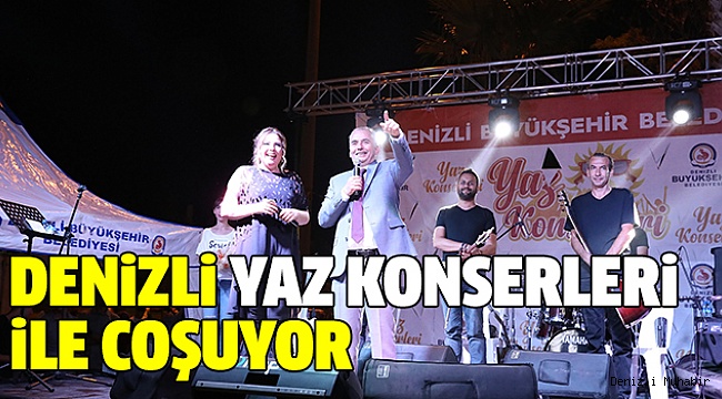 BÜYÜKŞEHİR YAZ KONSERLERİNE BÜYÜK İLGİ