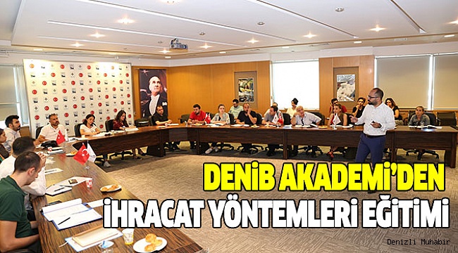 DENİB AKADEMİ’DE EĞİTİMLER TAM GAZ