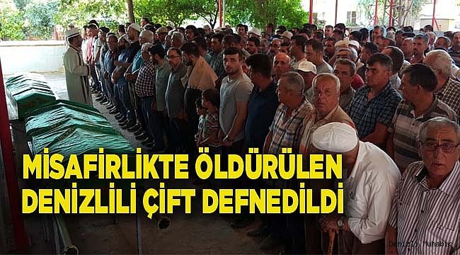 DENİZLİLİ AİLE DEFNEDİLDİ