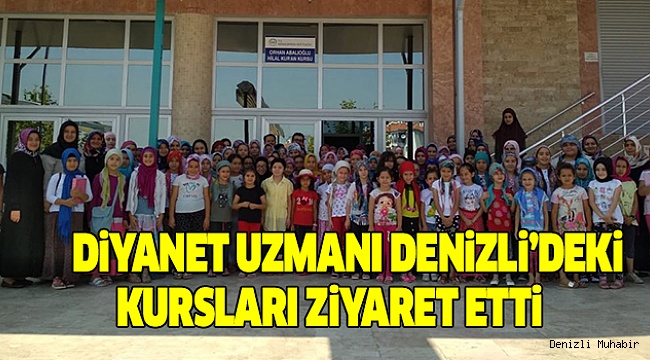 DİYANET İŞLERİ UZMANI DENİZLİ’YE GELDİ