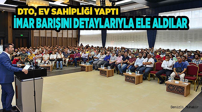 DTO, İLGİLİ KURULUŞLARI BİR ARAYA GETİRDİ