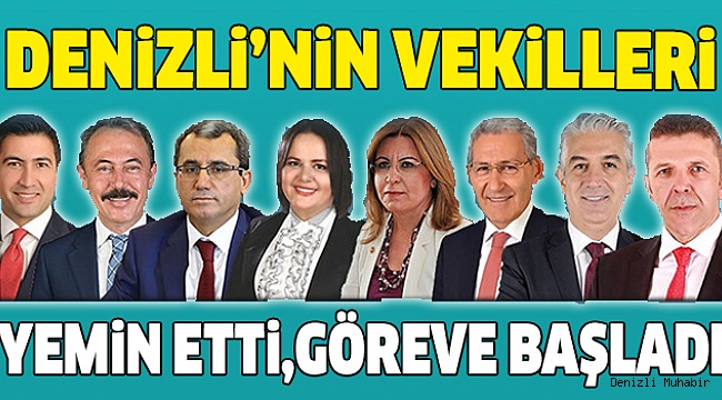 GÖREVLERİ RESMEN BAŞLADI