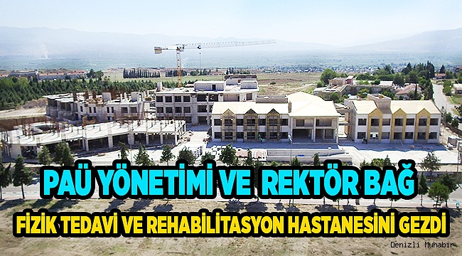 HASTAHANE İNŞAATI HIZLA YÜKSELİYOR