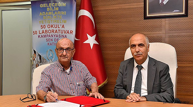 HAYIRSEVER ERCAN’DAN LABORATUVAR KAMPANYASINA DESTEK