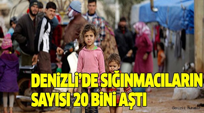 KENTTEKİ MÜLTECİLERİN 12 BİNİ SURİYELİ