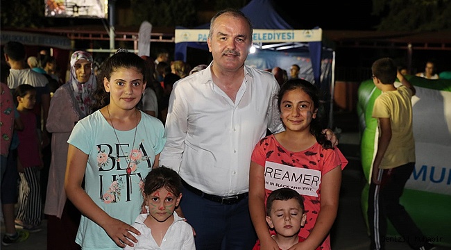 PAMUKKALE’DE ÇOCUKLAR EĞLENMEYE DEVAM EDİYOR