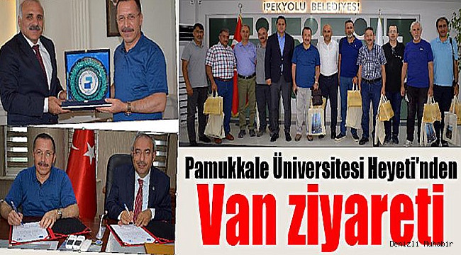 Pamukkale Üniversitesinden İpekyolu'na Ziyaret
