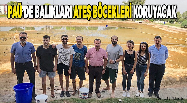PAÜ’de balıklar korumaya alındı