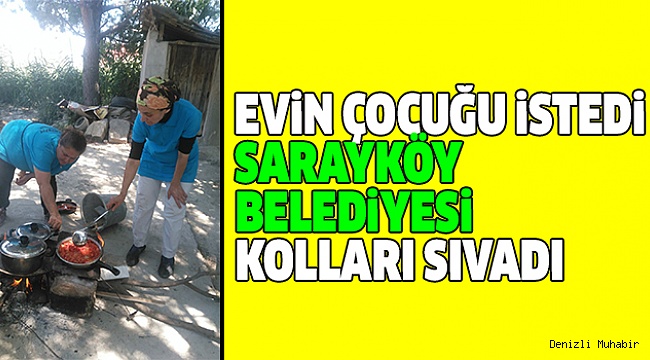 SARAYKÖY BELEDİYESİ HİZMETTE SINIR TANIMIYOR