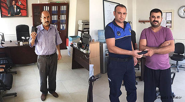 Sarayköy Zabıtası kayıp cüzdan için seferber oldu