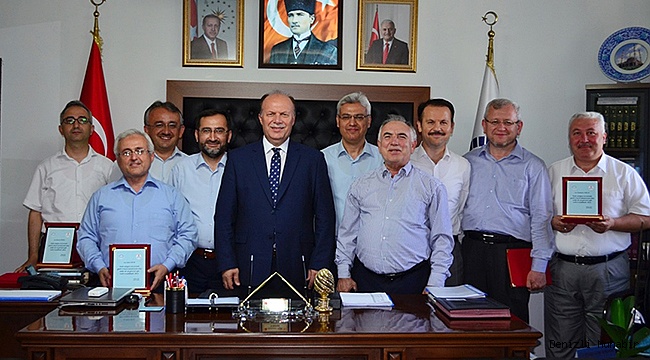 TAYİNİ ÇIKAN MÜFTÜLERDEN AŞIK’A ZİYARET