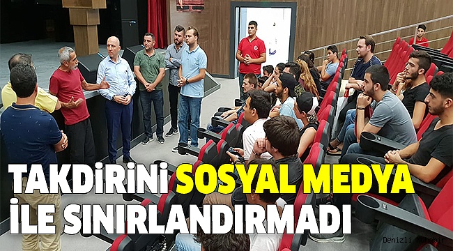 USTA OYUNCU’DAN SARAYKÖY’E ZİYARET