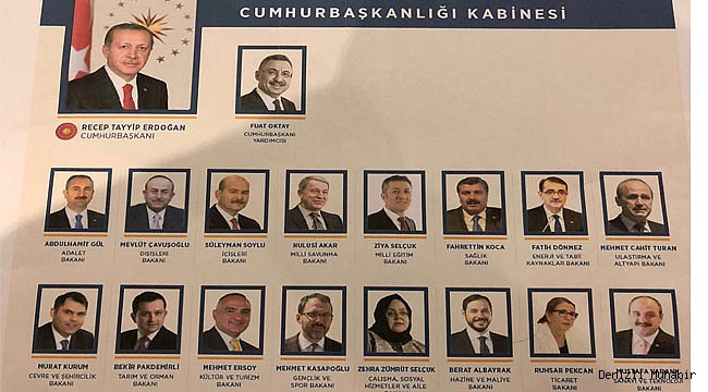 YENİ KABİNE BELLİ OLDU