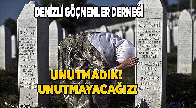 YÜREK YARAMIZ SREBRENİTSA
