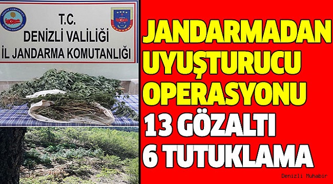 ZEHİR TACİRLERİ KENEVİRLERİ SULARKEN YAKALANDI