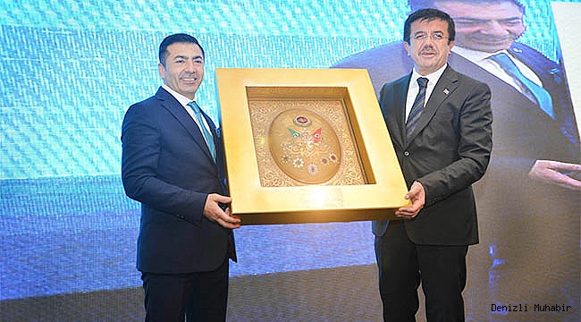 ZEYBEKCİ’YE HİZMETLERİNDEN DOLAYI TEŞEKKÜR ETTİ