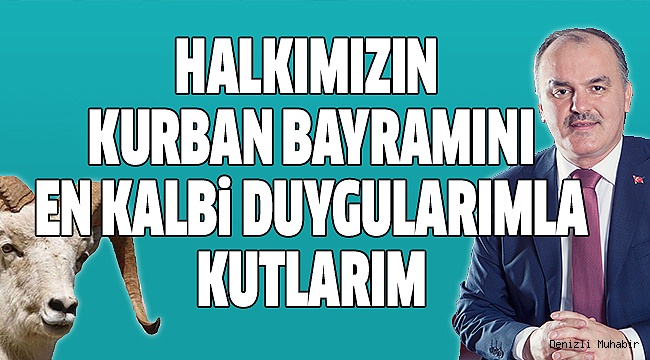 BAŞKAN GÜRLESİN’DEN KURBAN BAYRAMI MESAJI
