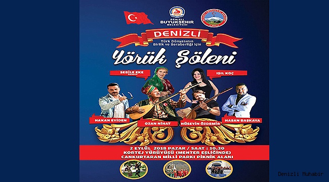 BÜYÜKŞEHİR’DEN YÖRÜK ŞÖLENİ