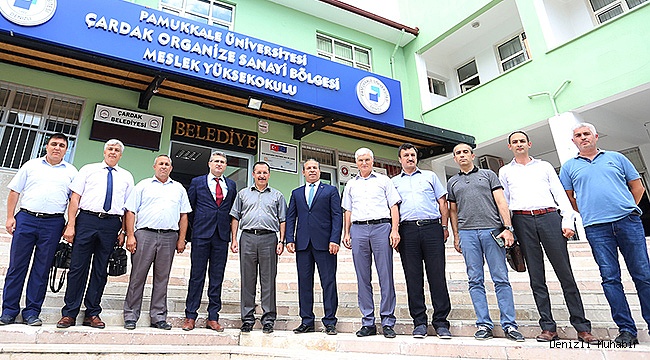 Çardak OSB MYO’nun Tabelası Asıldı