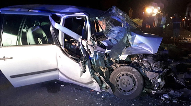 Denizli’de trafik kazası: 1 ölü, 2 yaralı