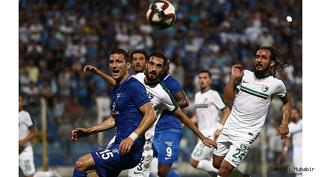DENİZLİSPOR, ADANA'DAN PUANLA DÖNÜYOR