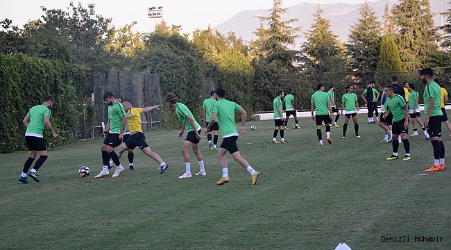 Denizlispor, Adana Demirspor maçı hazırlıklarına başladı
