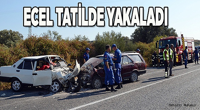 ECEL TATİLDE YAKALADI