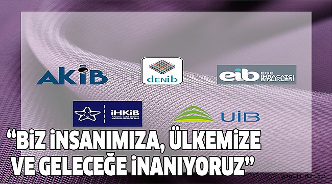 HAZIR GİYİM SEKTÖR KURULU ORTAK DEKLARASYON YAYIMLADI