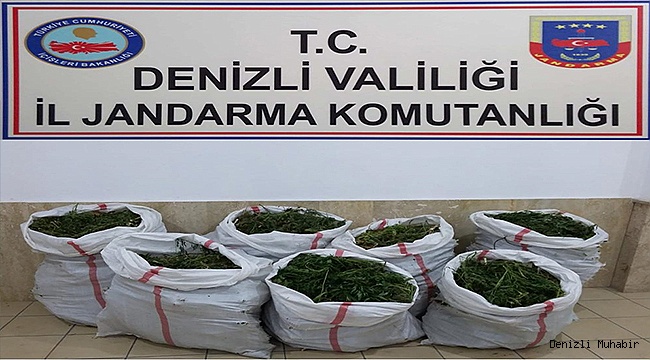 HONAZ’ DA 102 KİLO KUBAR ESRAR ELE GEÇİRİLDİ
