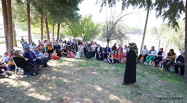 Kadınlar yaz kampında bir araya geldi