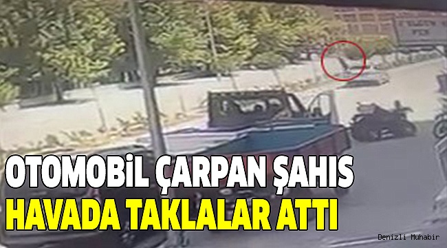 KAZA ANI GÜVENLİK KAMERALARINA YANSIDI