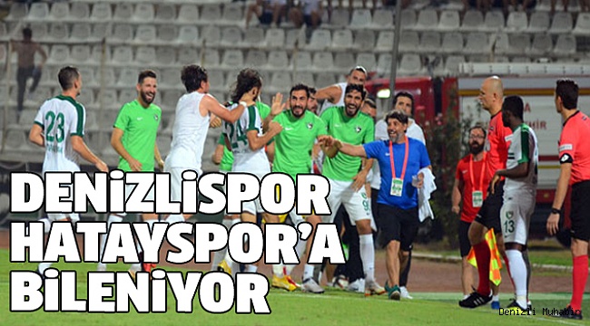 KENDİ EVİNDE HATAYSPOR’LA KARŞILAŞACAK
