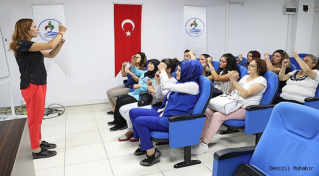 PAMUKKALE BELEDİYESİ’NDEN İŞARET DİLİ KURSU