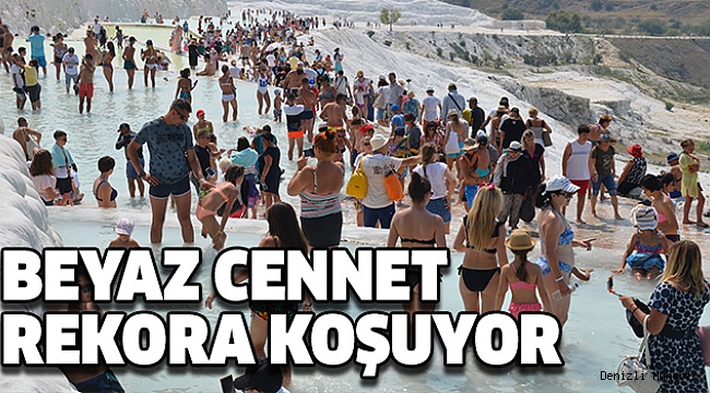 PAMUKKALE’DE HEDEF 2 BUÇUK MİLYON ZİYARETÇİ